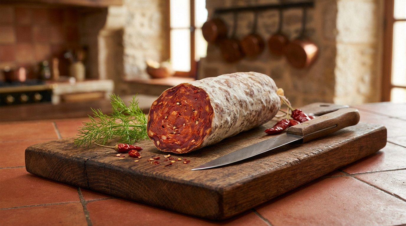 Saucisson épicé