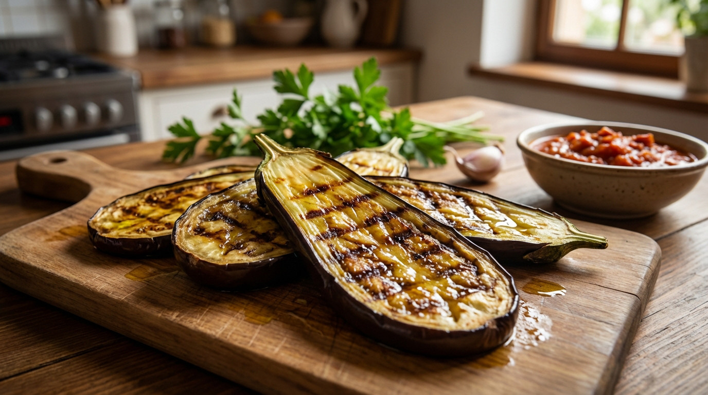 Aubergine grillée